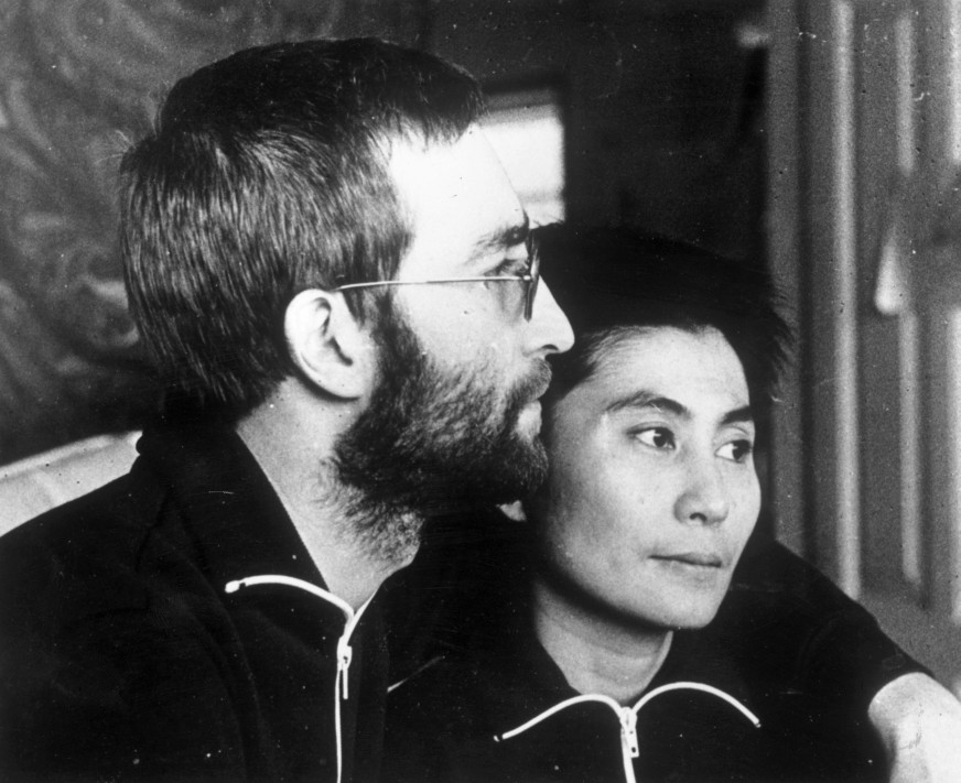 John Lennon i Yoko Ono (fot. Getty Images)