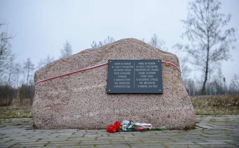 MIEJSCE KATASTROFY W SMOLEŃSKU