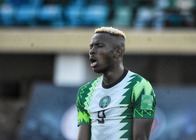 Super Eagles had a frustrating evening at the Teslim Balogun Stadium  (Instagram/Super Eagles)