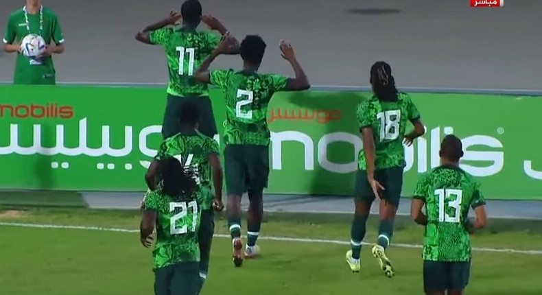 Terem Moffi's goal was just a consolation against Algeria