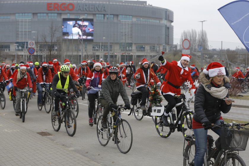 Mikołaje na rowerach 2018