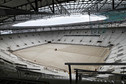 Końcówka budowy stadionu we Wrocławiu