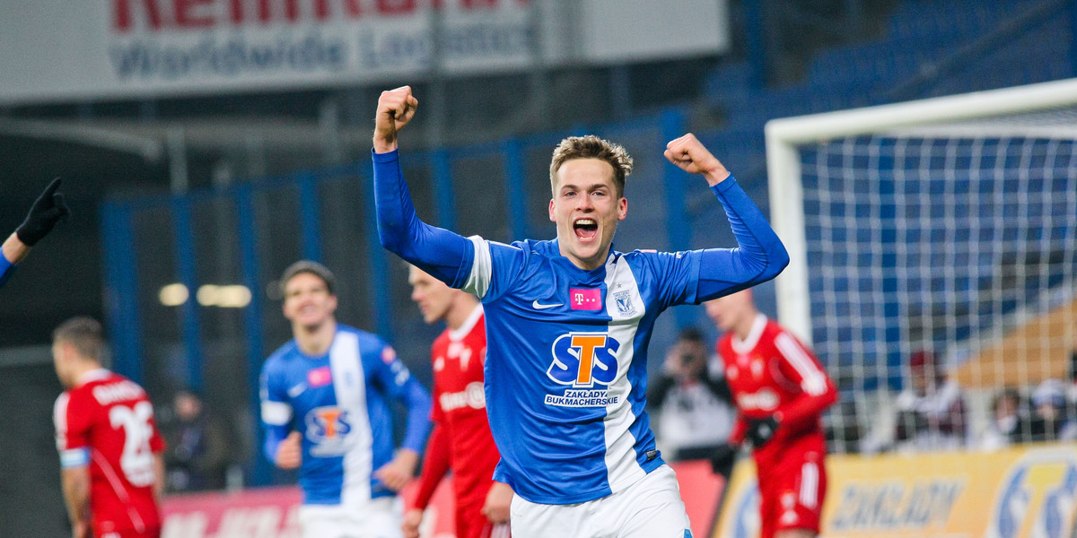 Lech Poznań rozbił na swoim stadionie Górnik Zabrza 3:0.