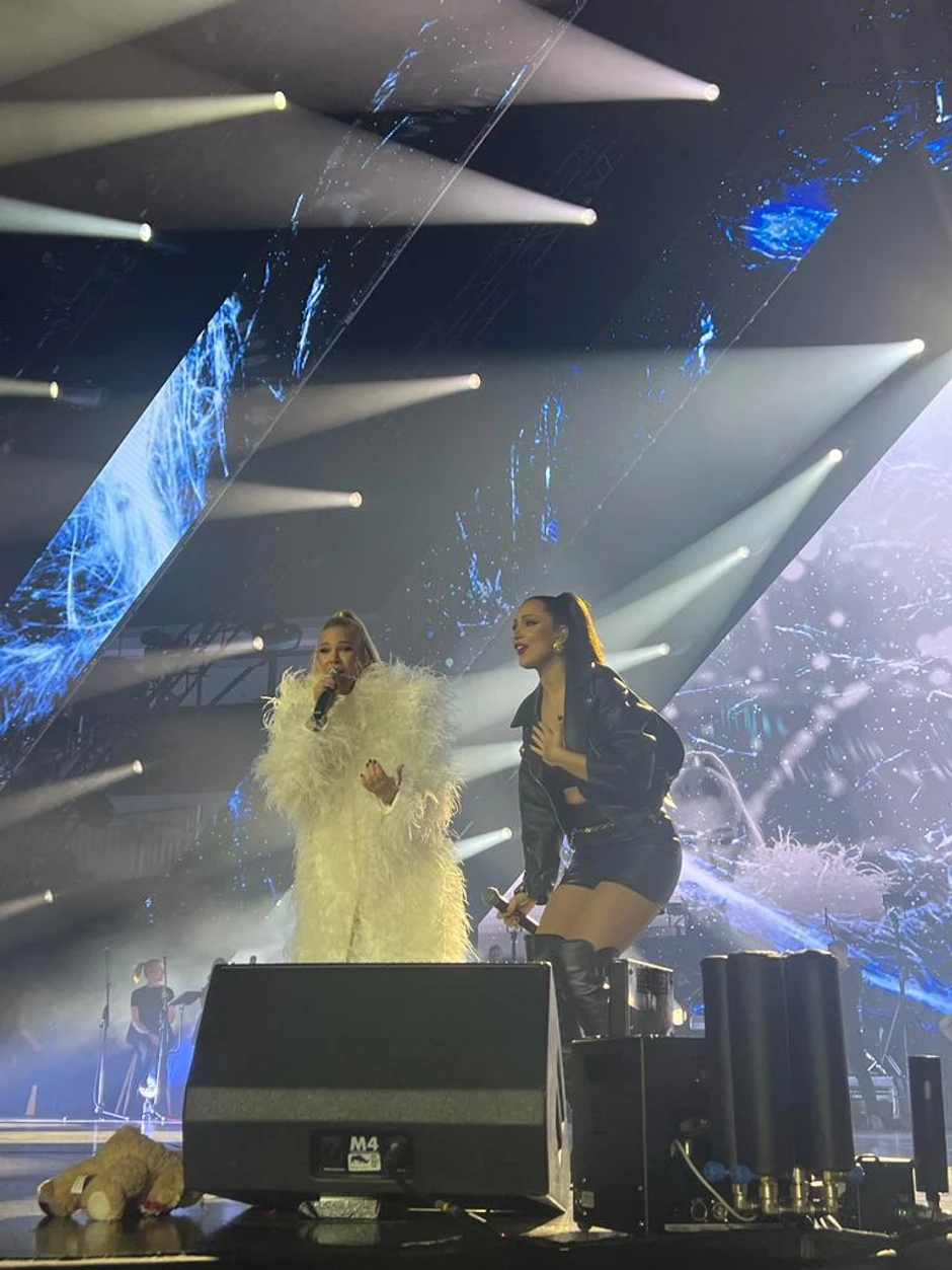 Nataša Bekvalac i Aleksandra Prijović