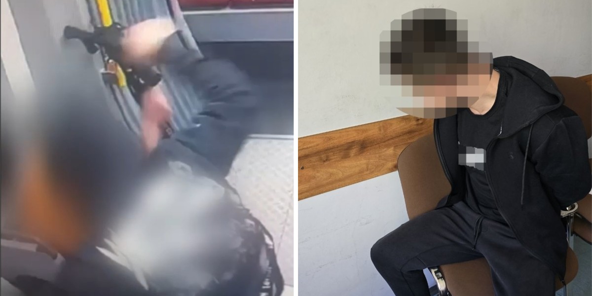 Bytom. 17-latek zaatakowany w tramwaju. Policja zatrzymała 18-latka.