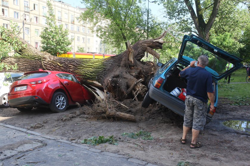 Nawałnica w Warszawie