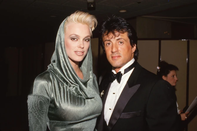 Brigit Nilsen i Silvester Stalone