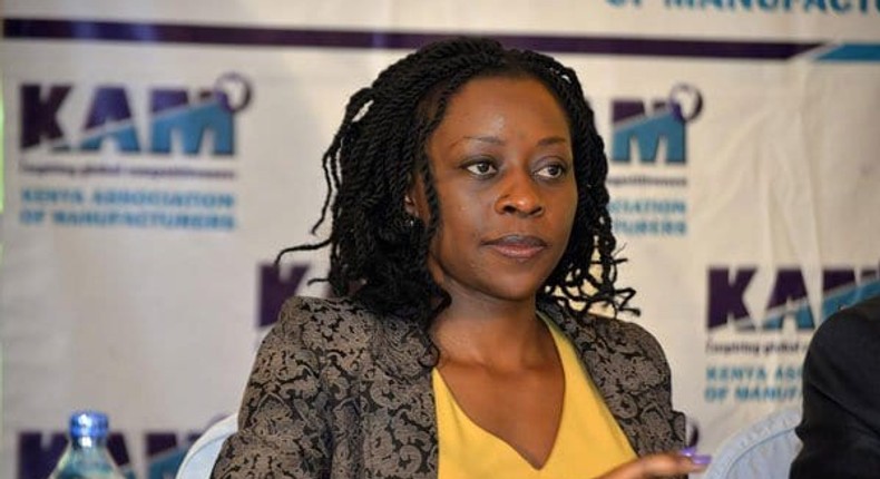 Phyllis Wakiaga, CEO, Kenya Association of Manufacturers (KAM). (Citizen TV)