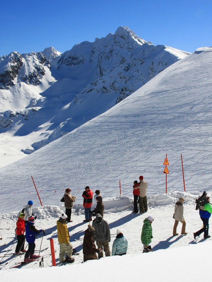 TATRY ZIMA NA KASPROWYM WIERCHU