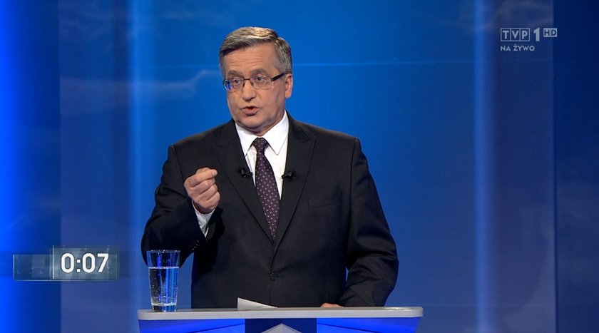 Debata Bronisław Komorowski-Andrzej Duda w TVP