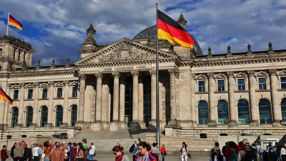 Budynek Parlamentu w Berlinie