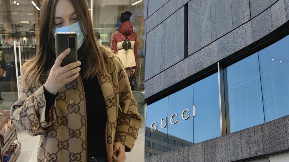 Byłam w warszawskim butiku Gucci i przymierzyłam płaszcz za 15 tys. zł