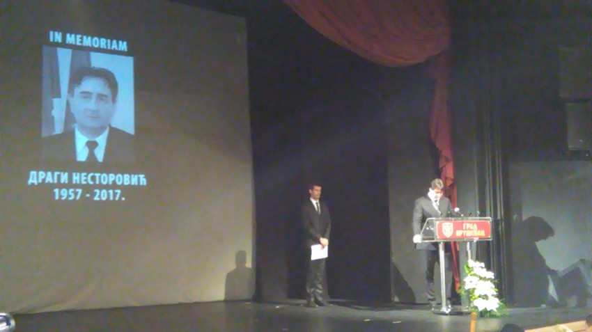Na komemoraciji je govorio i direktor BIA Bratislav Gašić