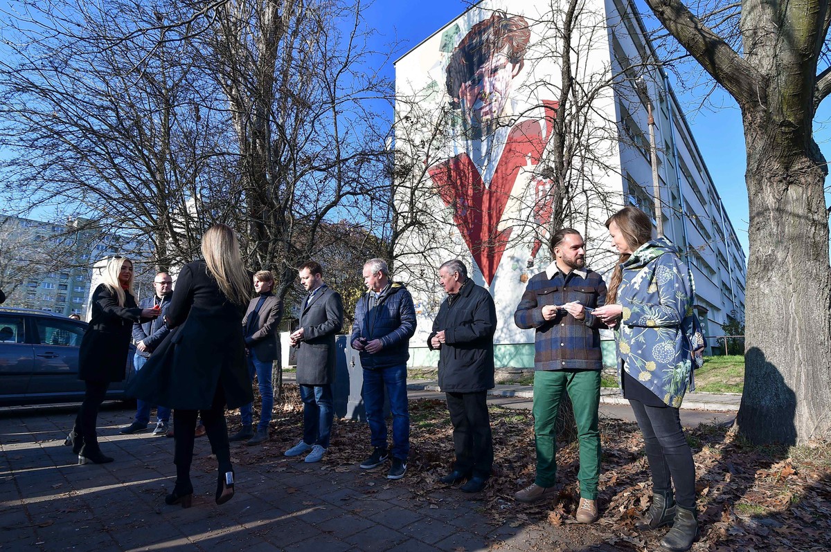 Mural Wlodzimierza Smolarka