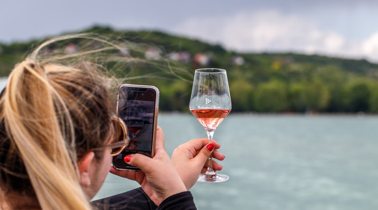 A Balaton közepén rendeztek pikniket / Fotó: Gastro Turismo