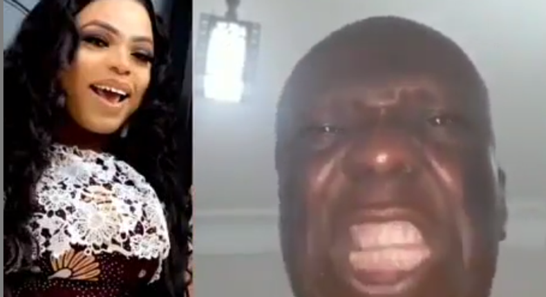 Bobrisky and Charles Awurum