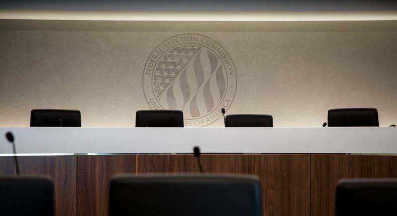 Federal Election Commission headquarters in Washington, DC.Sarah Silbiger/CQ Roll Call via Getty Images