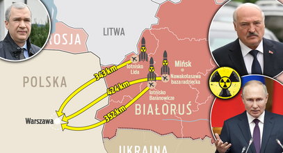 Cztery kryjówki na broń atomową tuż obok Polski! "Spełnia się marzenie Łukaszenki"