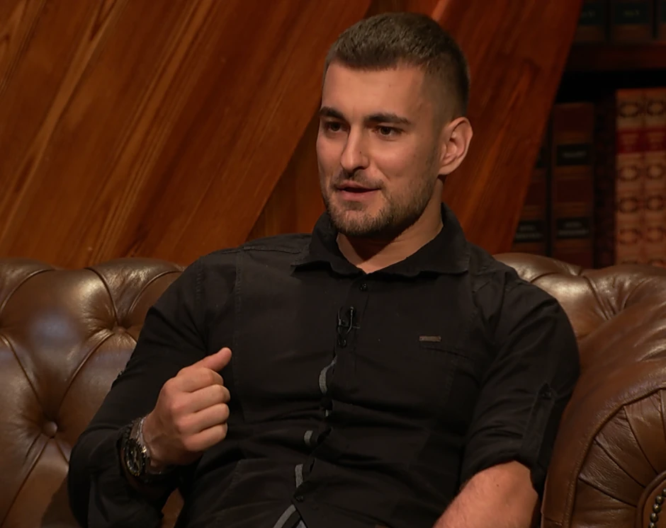 Davor Ćajić, emisija "Na terapiji sa Slavicom Đukić Dejanović"