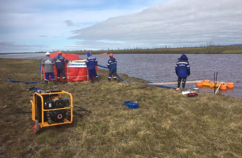 Posledice curenja nafte u Arktičkom krugu