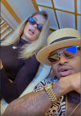 Diamond causes a hullabaloo as he teases fans with new bae & new song (video)