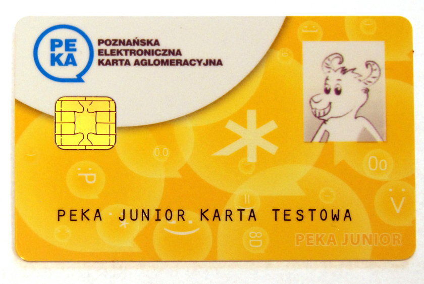 Tak wygląda karta Peka Junior