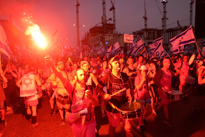 Protesti u Tel Avivu, Izrael, 15. jula
