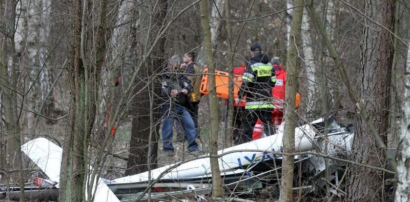 Rozbił się szybowiec! Pilot nie żyje