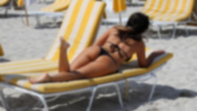 Claudia Romani kusi na plaży