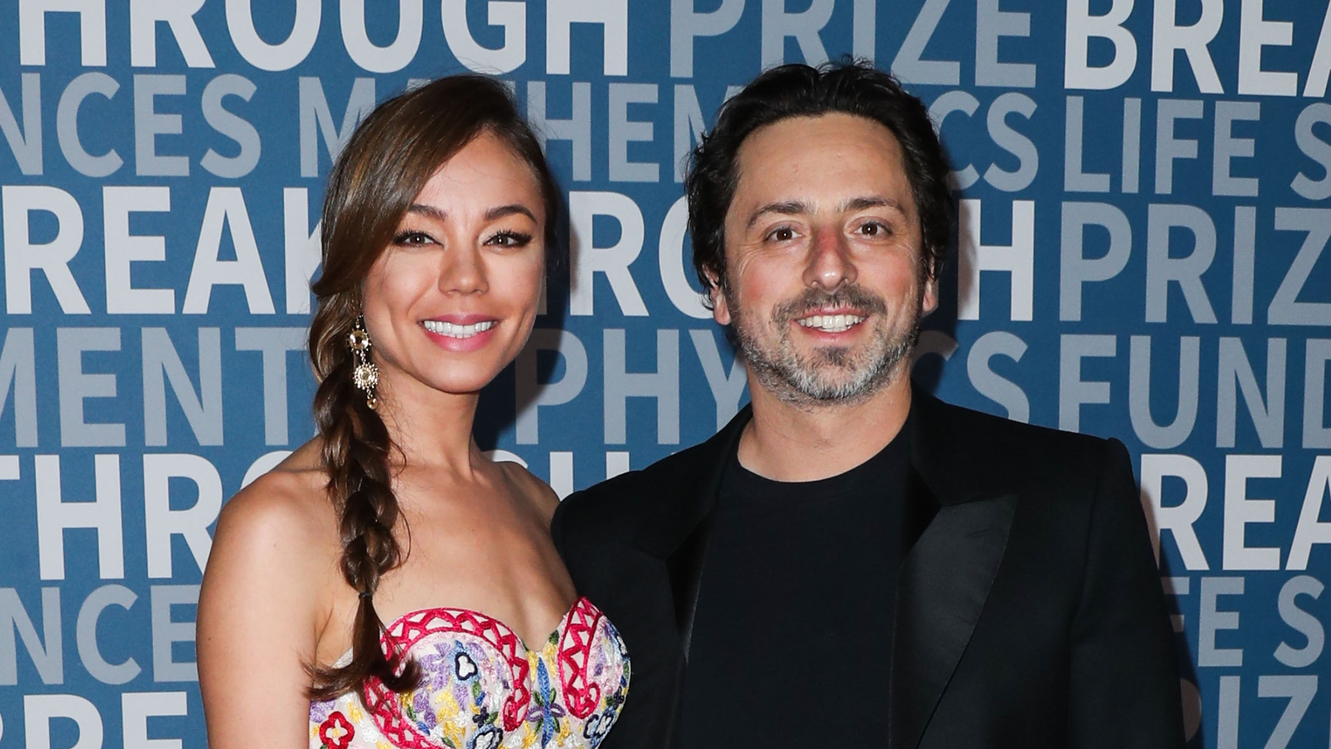 Sergey Brin s jeho exmanželkou Nicole Shanahan