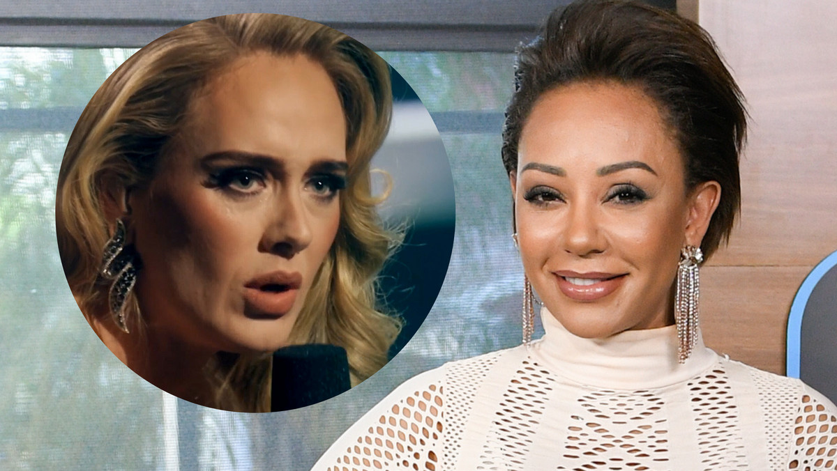 Mel B. zdobyła się na niewybredny żart. Została wycięta z transmisji koncertu Adele