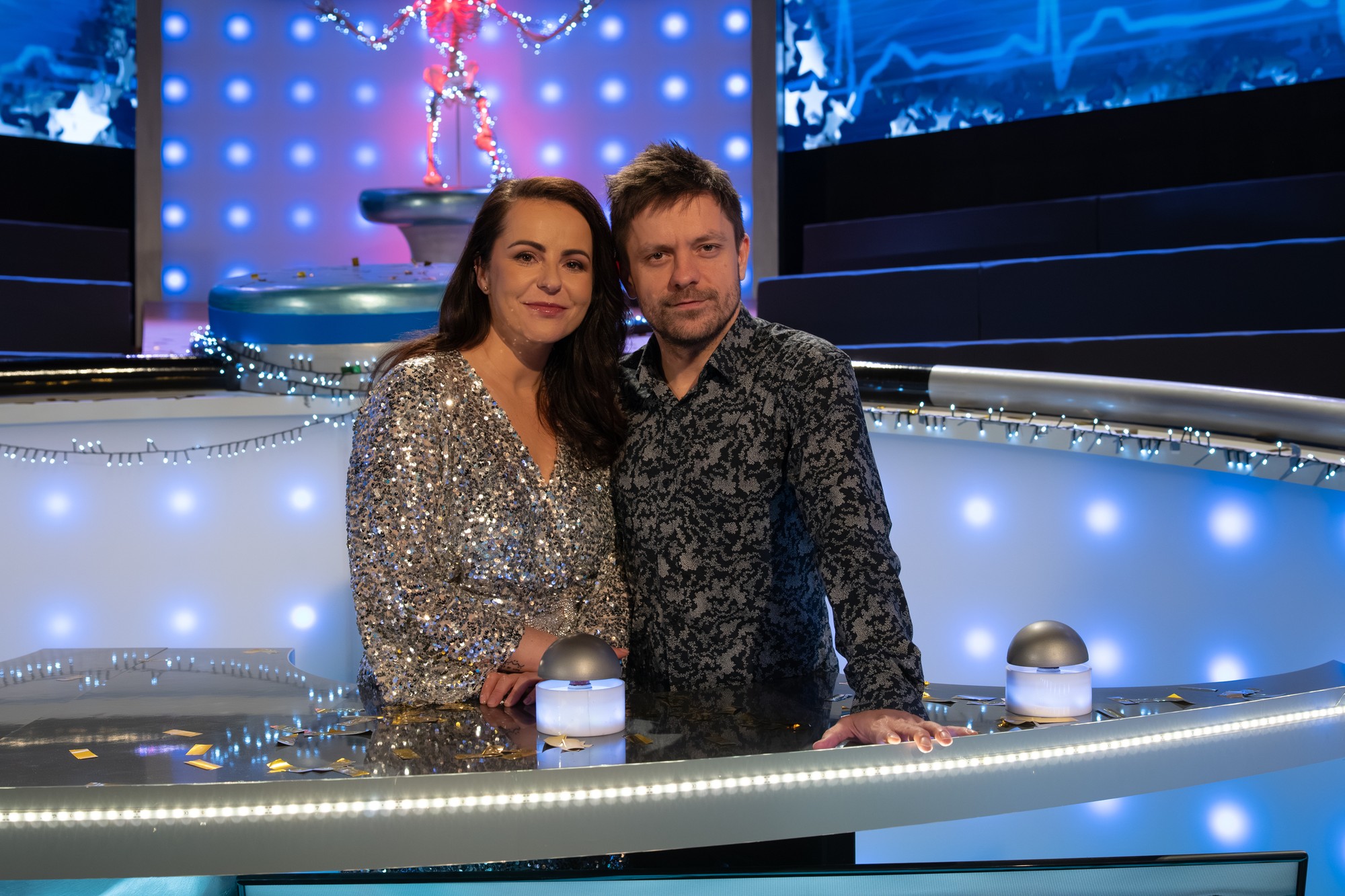 Silvestrovské Záhady tela: Katarína Knechtová a Jiří Mádl.