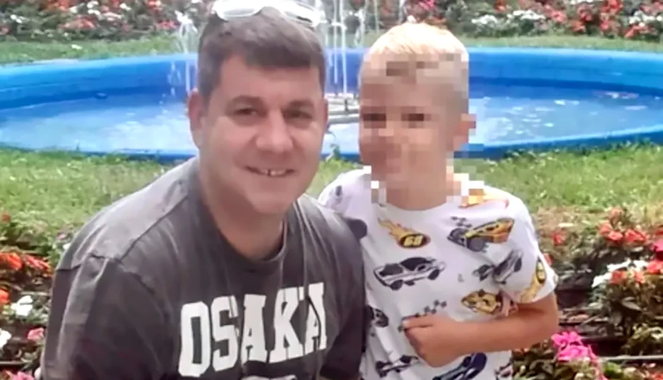 Ivan Marinković sa sinom Željkom