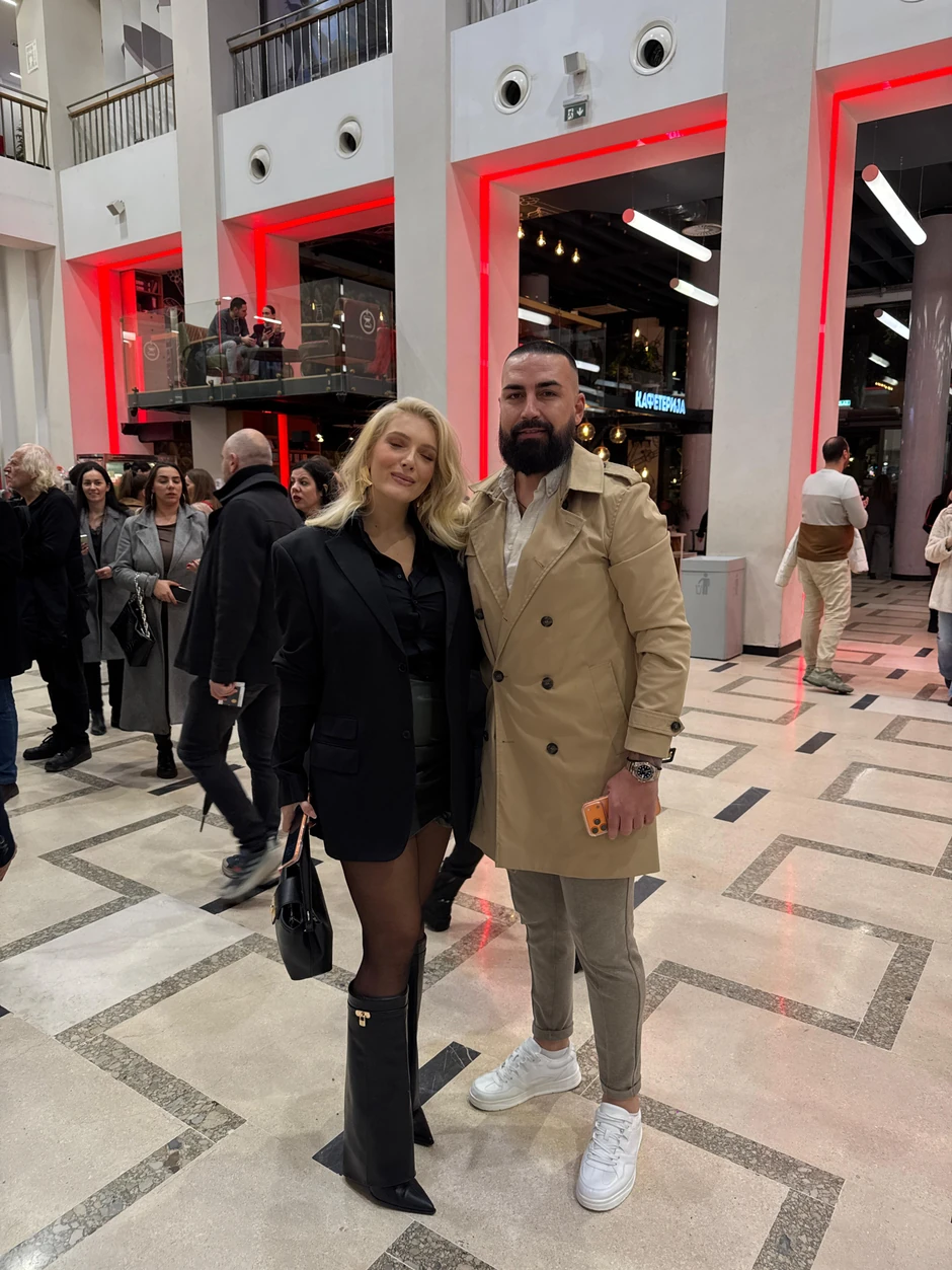 Trudna Nikolina Kovač sa Sašom Kaporom