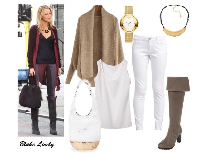 Modne kozaki w stylu gwiazd: Blake Lively