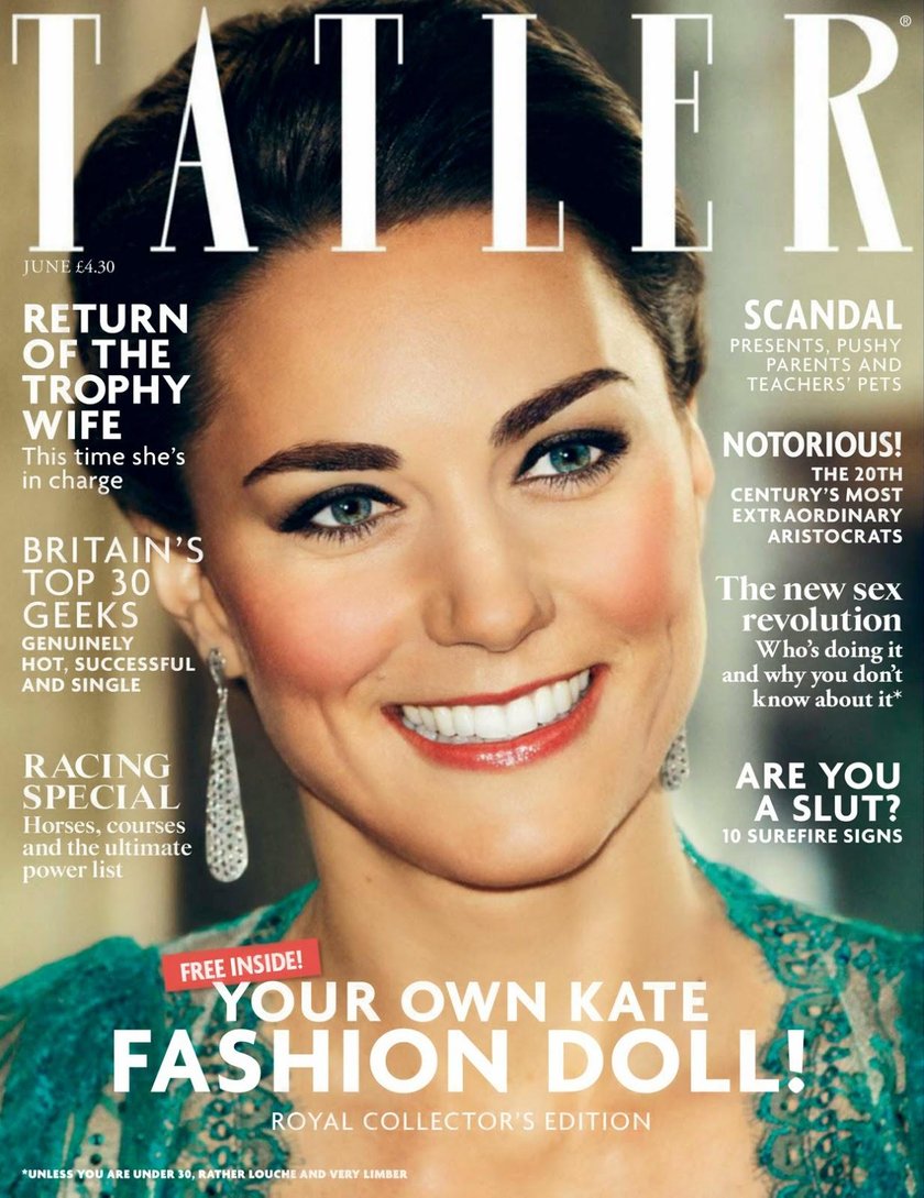 Księżna Kate na okładce "Tatler"