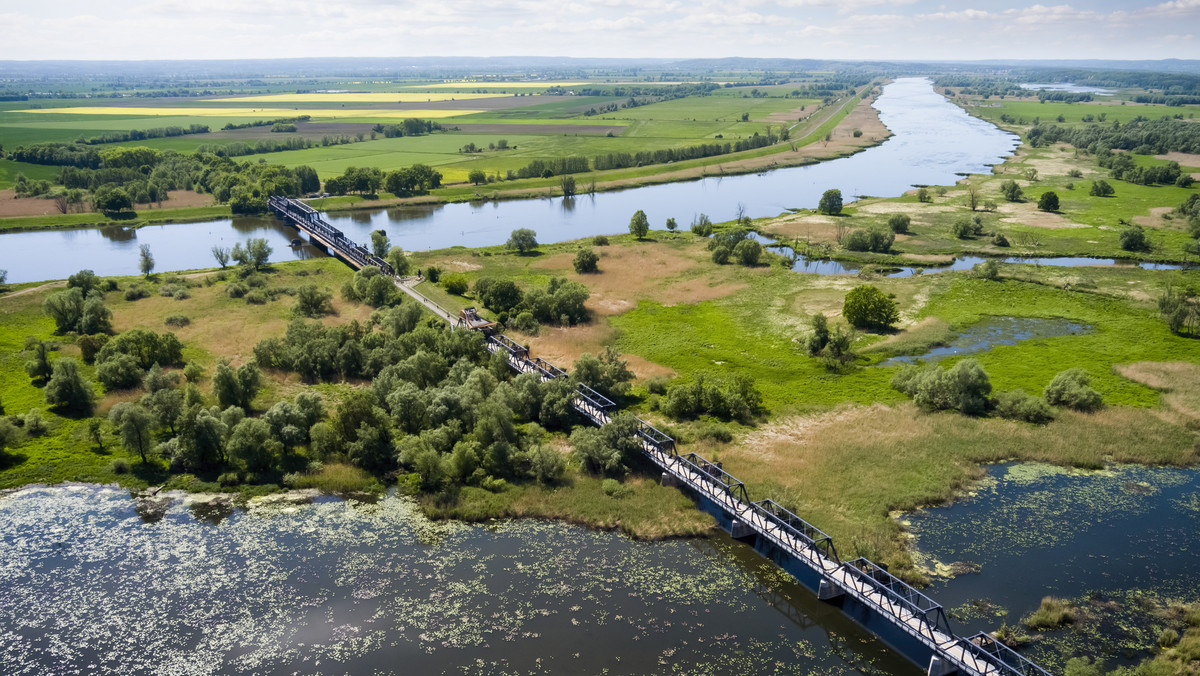 Pieszo-rowerowy raj nad Odrą. Dawny most kolejowy przyciąga turystów