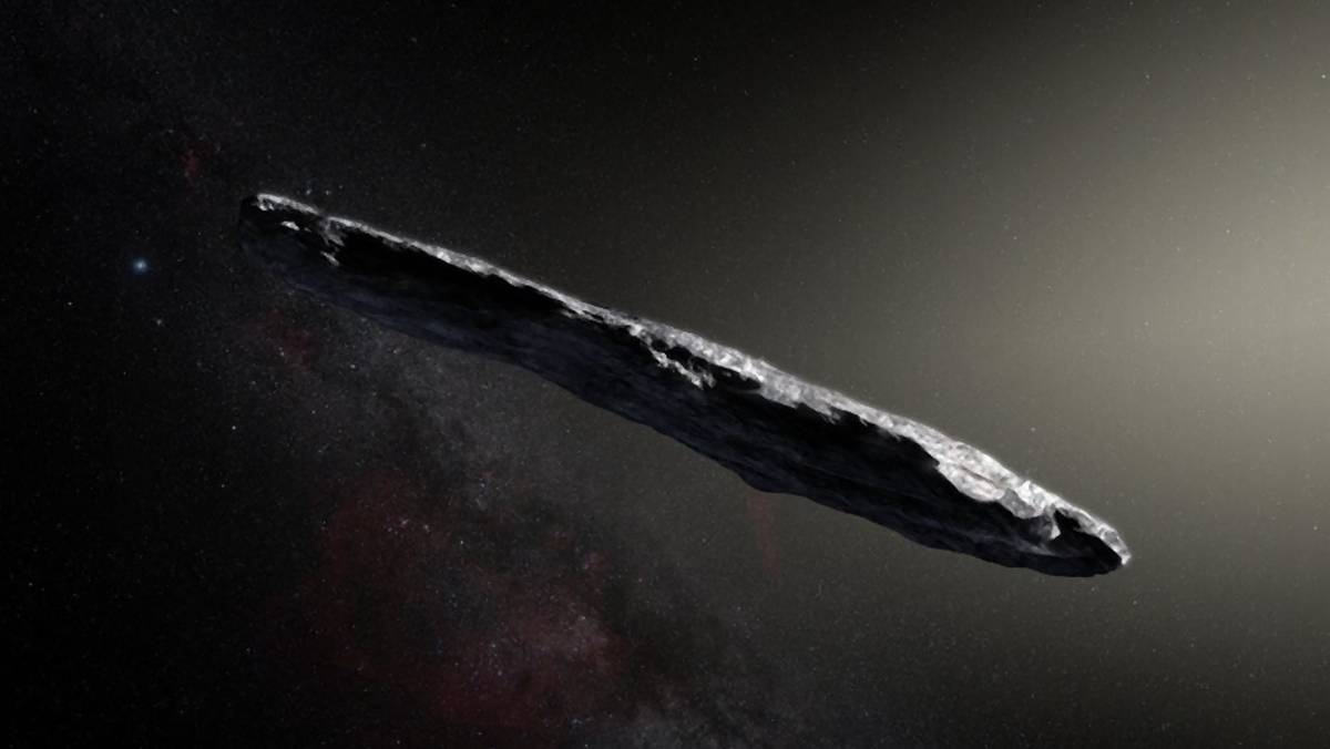 Oumuamua - pierwsza międzygwiezdna asteroida