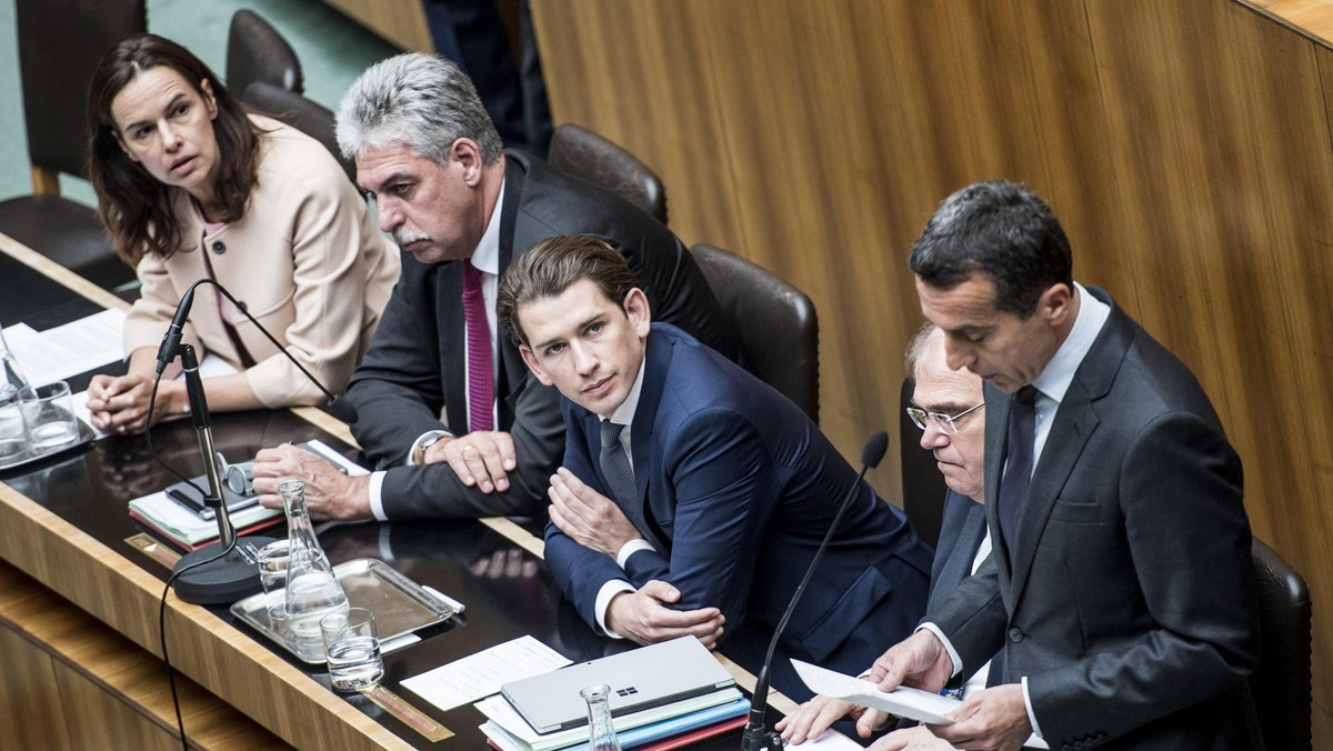 Session of the national assembly at the parliament in VIenna