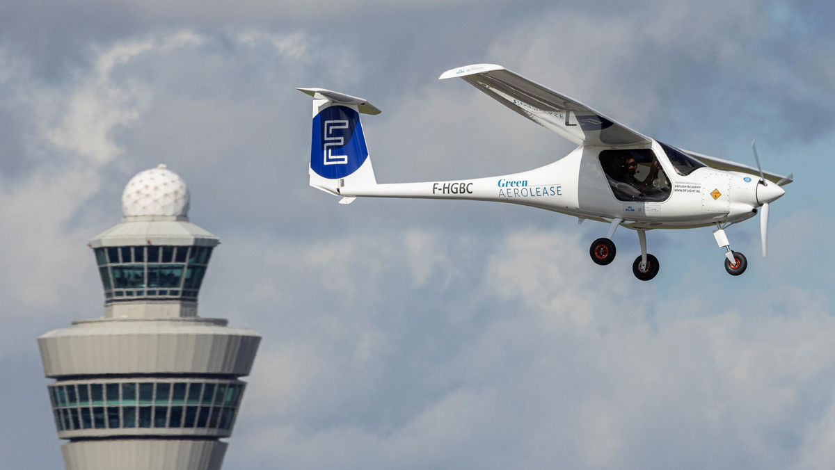 KLM testuje samoloty na prąd