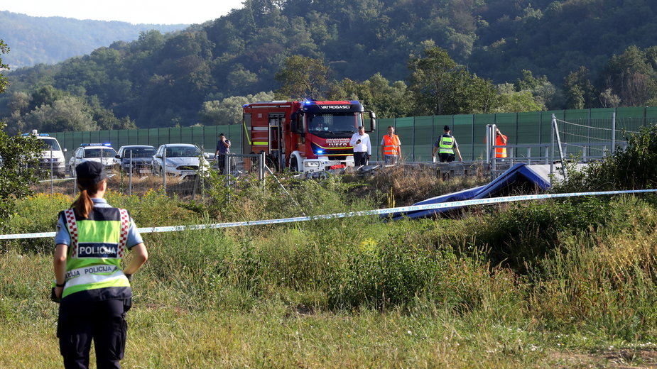 Wypadek polskiego autokaru w Chorwacji. Nowe informacje o rannych