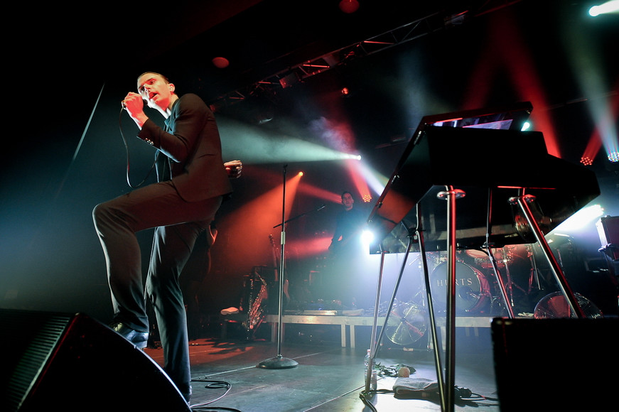 Hurts w Palladium (fot. Artur Rawicz/Onet)