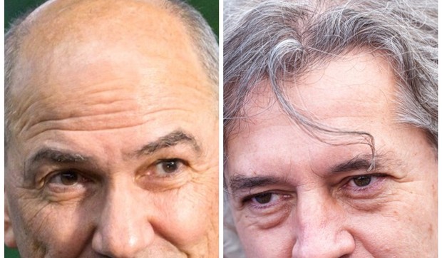 Janez Janša i Robert Golob
