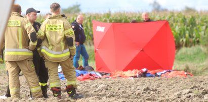 Runęli na ziemię. Jeden zginął, drugi walczy o życie. Ranny policjant spod Warszawy