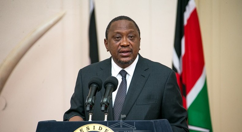  President Uhuru Kenyatta.