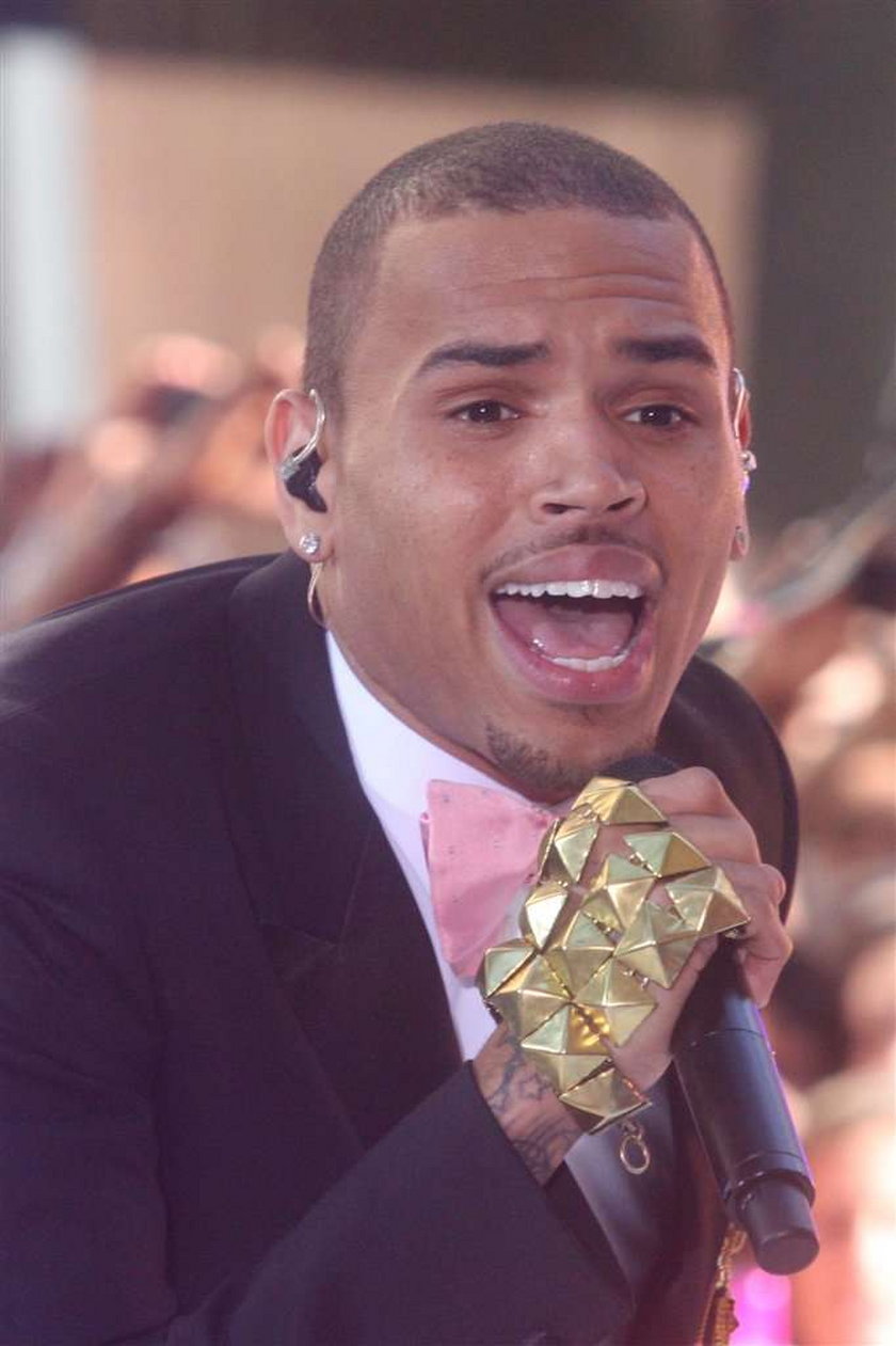 Chris Brown odzyskał diamentowy zegarek