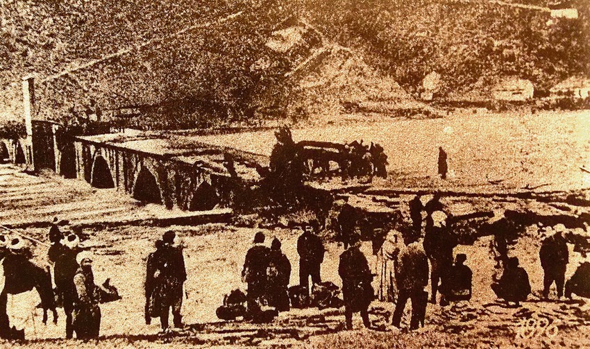 Višegradski most: Obnova kada ga je poplava odnela 1896. godine