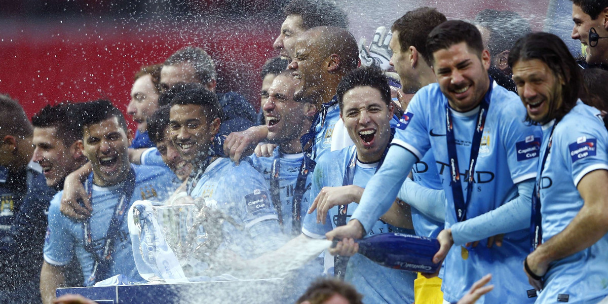 Puchar Ligi w Anglii - trofeum dla Manchesteru City