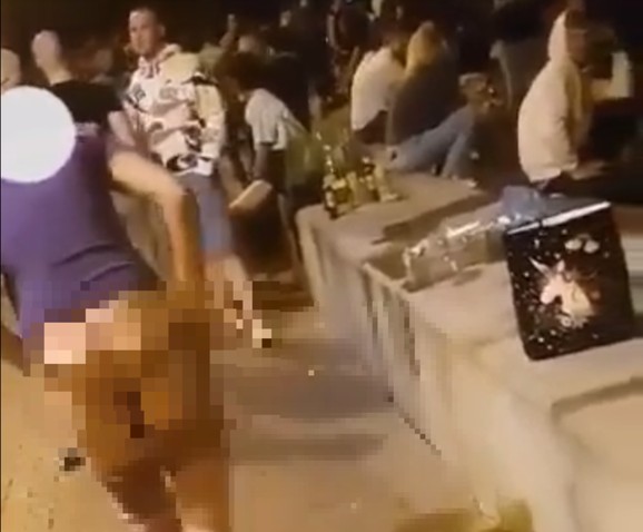 Novi Sad, skandal na keju