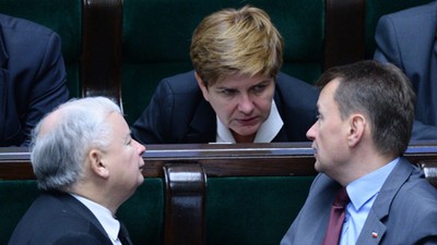 Jarosław Kaczyński, Beata Szydło, Mariusz Błaszczak